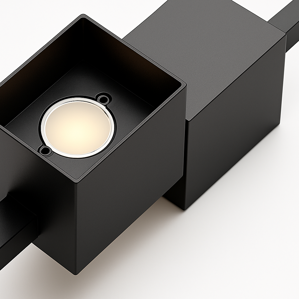 applique murale led minimaliste design artistique - vue 7 sur 15