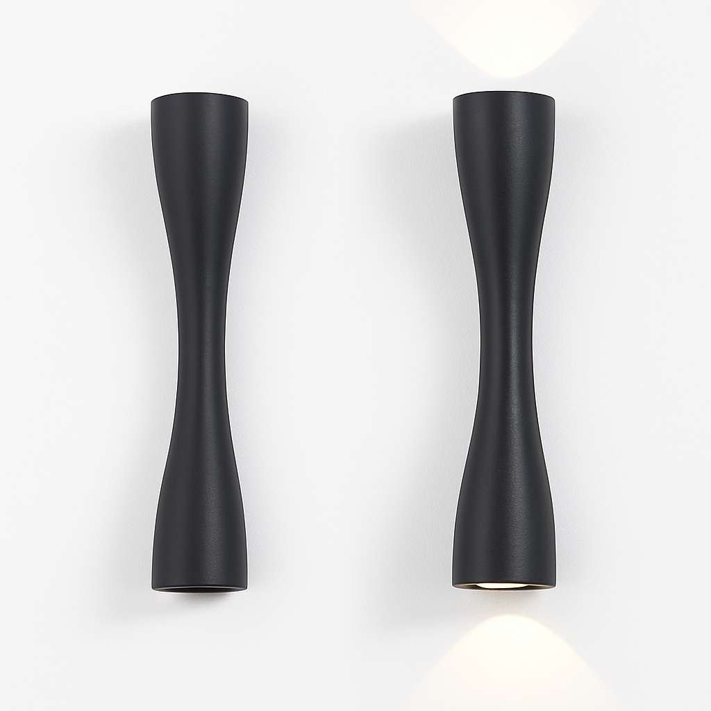 applique murale led minimaliste moderne imperméable idéale intérieur extérieur - vue 4 sur 12