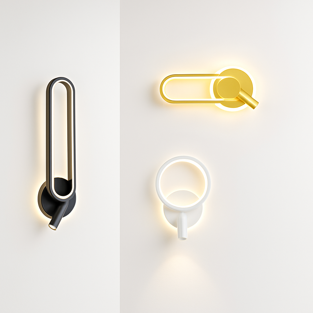 applique murale led moderne design pour décoration intérieure minimaliste