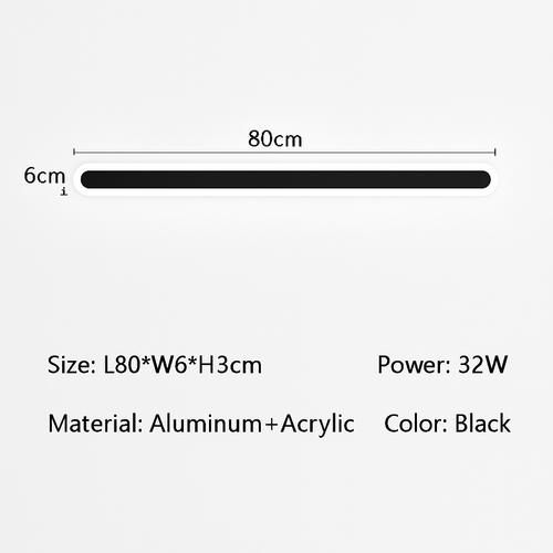 applique murale led moderne à intensité variable avec télécommande intelligente - vue 17 sur 16