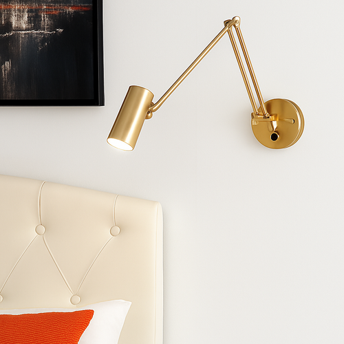 applique murale led moderne à intensité variable télescopique pliable pour étude - vue 4 sur 23