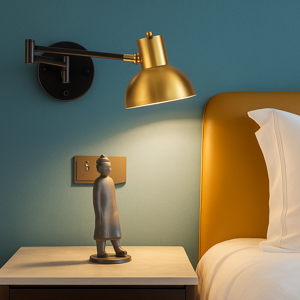 applique murale led moderne à intensité variable télescopique pliable pour étude - vue 6 sur 23