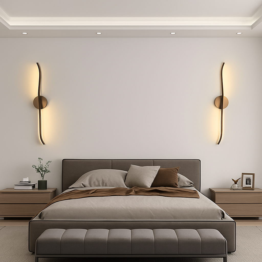 applique murale led moderne pour décoration intérieure - vue 3 sur 14