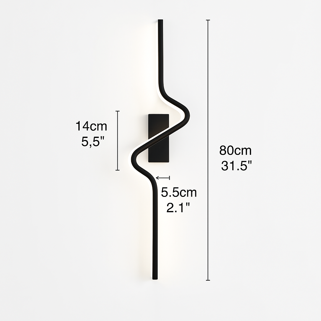 applique murale led moderne pour intérieur design élégant - vue 12 sur 16