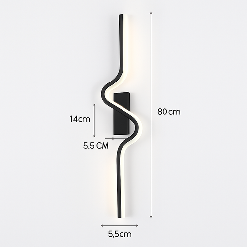 applique murale led moderne pour intérieur design élégant