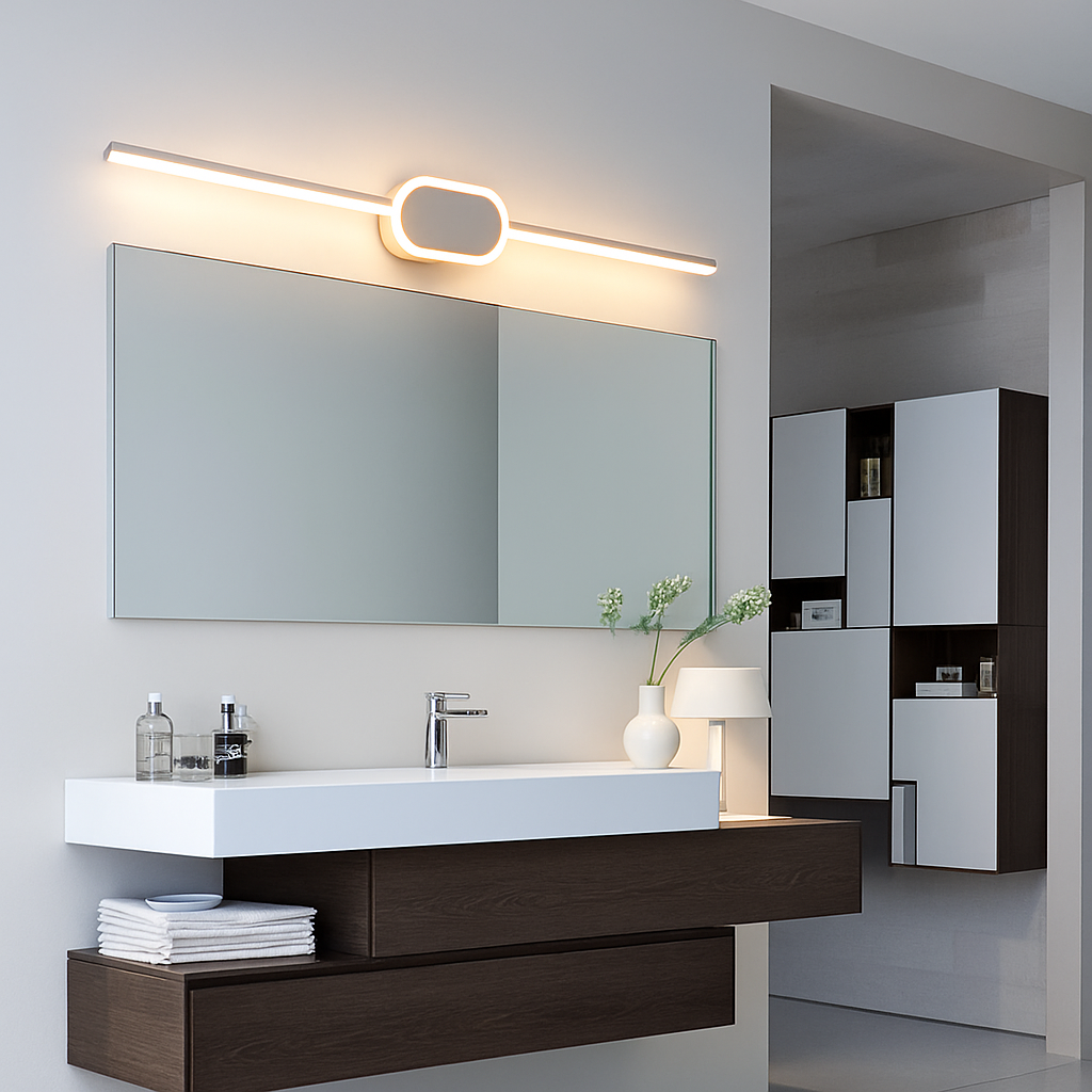 applique murale led moderne pour miroir et tableau décoratif - vue 3 sur 12
