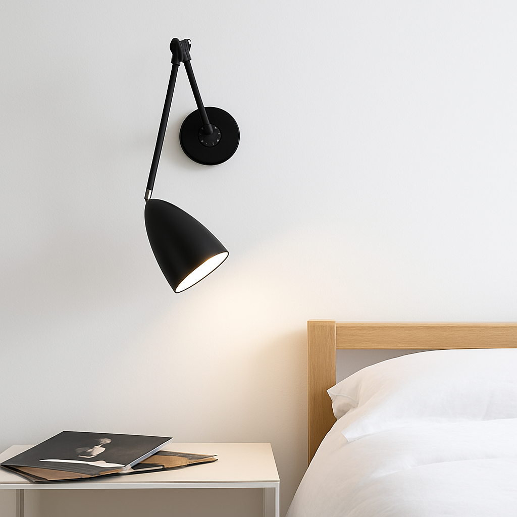 applique murale led moderne réglable pour décoration intérieure - vue 3 sur 9