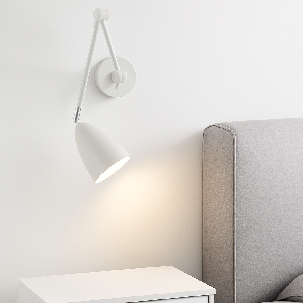 applique murale led moderne réglable pour décoration intérieure - vue 4 sur 9