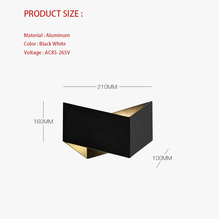 Applique murale LED moderne Simple