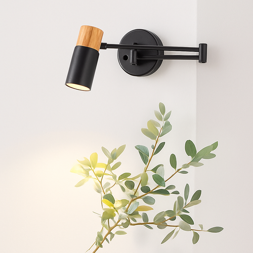 applique murale led modernes bras long réglable décoration d'intérieur - vue 5 sur 10