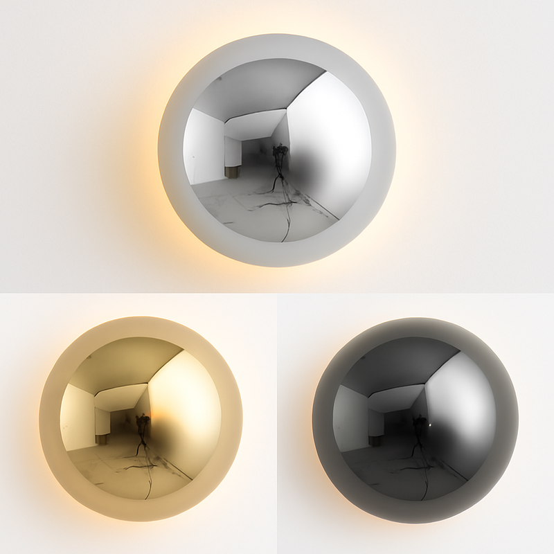 applique murale led nordique en fer et acrylique décorative moderne