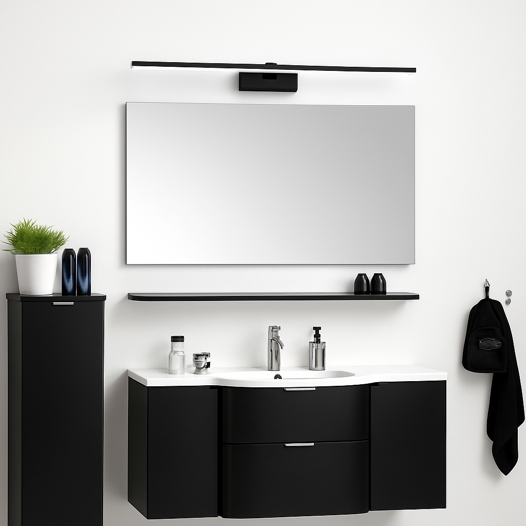 Applique murale LED pour salle de bains moderne - vue 5 sur 14