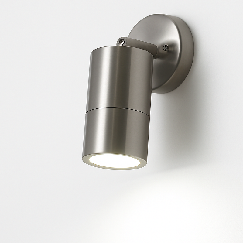 applique murale led réglable en acier inoxydable pour extérieur et intérieur