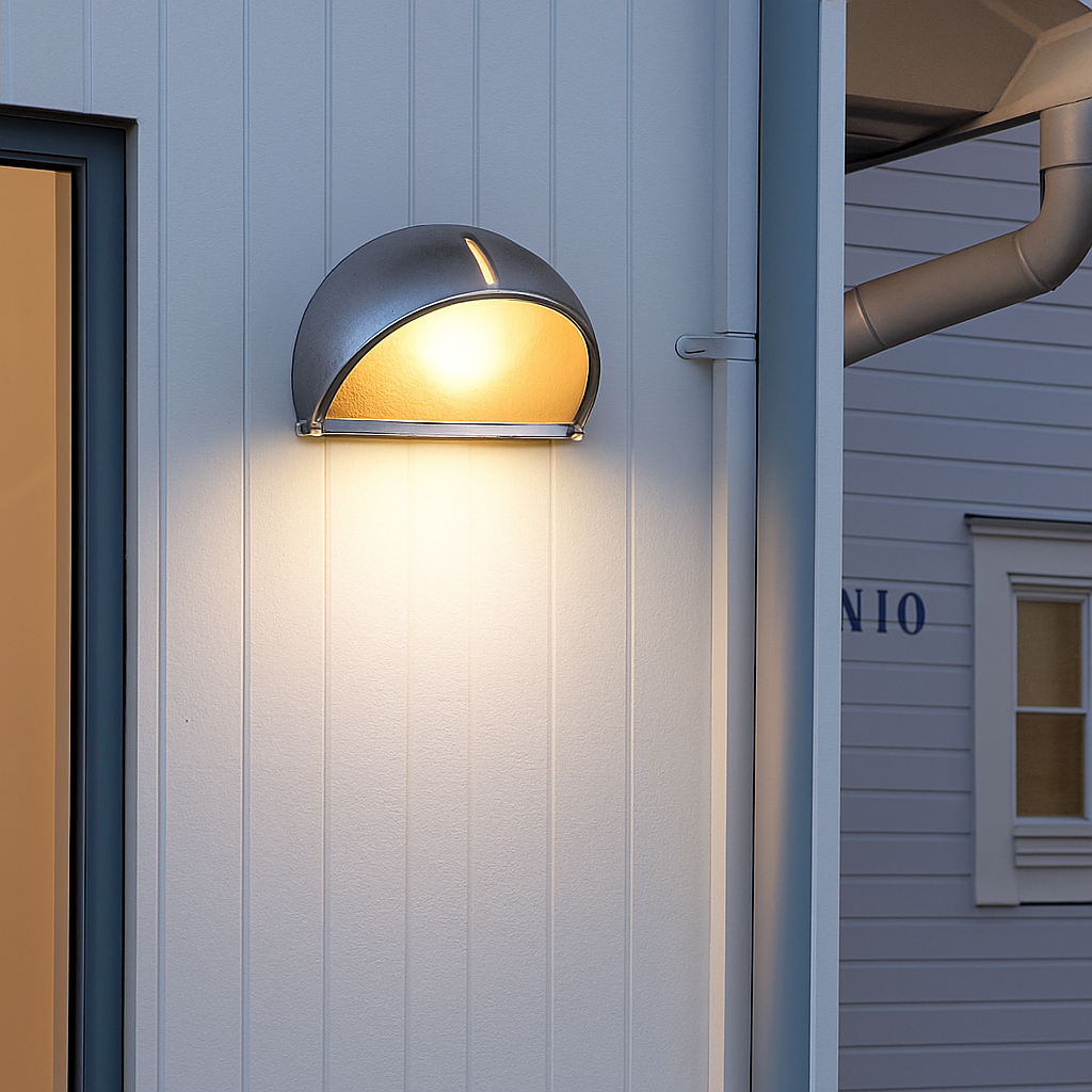 Applique murale LED rétro extérieure E27 industrielle Vintage IP65 étanche en verre - vue 4 sur 20
