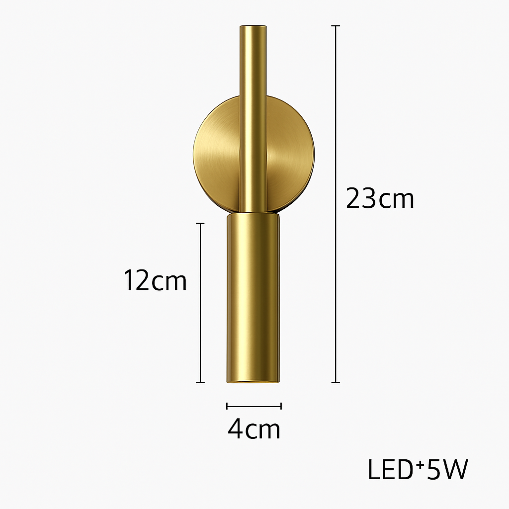 applique murale led rotative avec variateur de température pour lecture - vue 8 sur 8