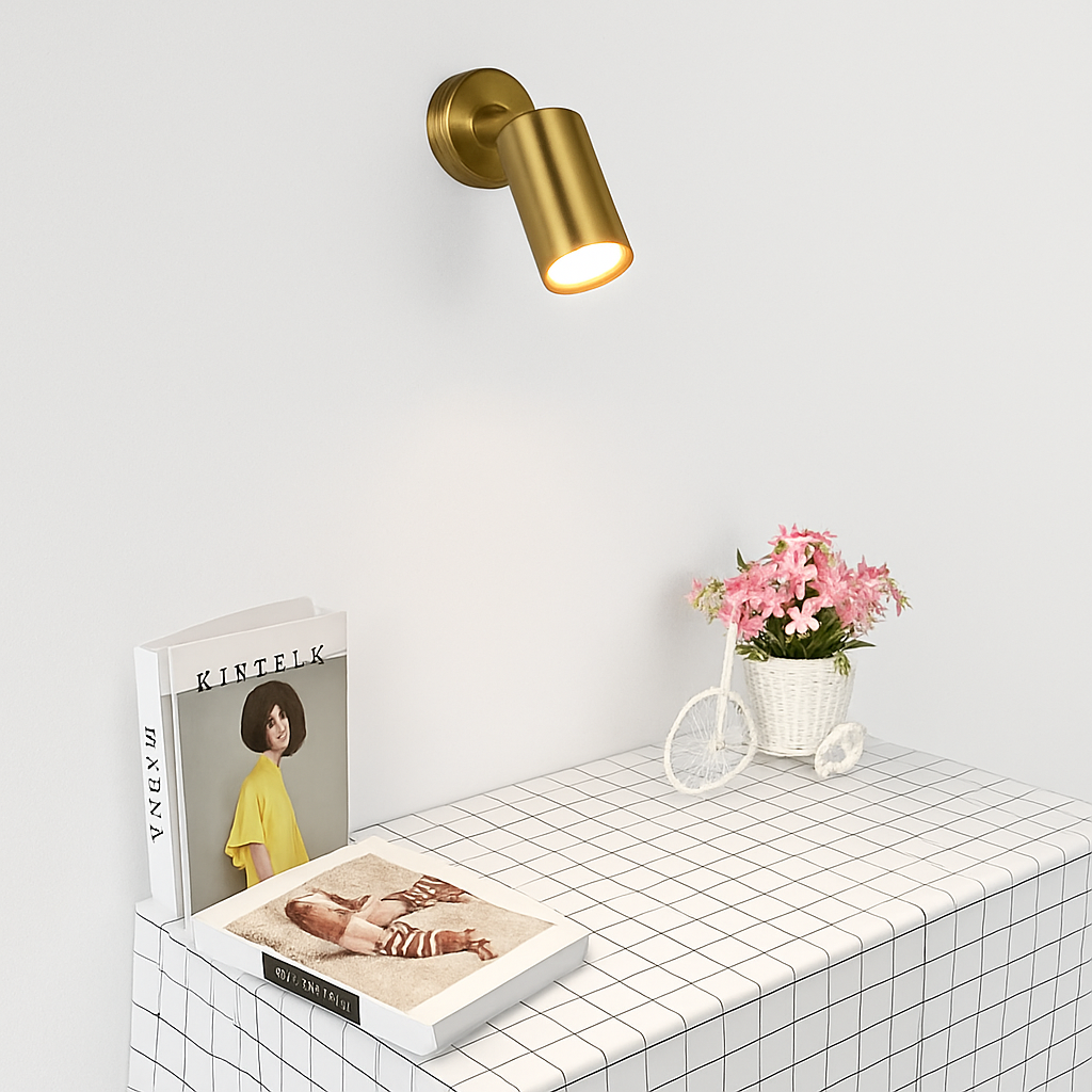 applique murale à led rotative pour un éclairage moderne - vue 5 sur 8