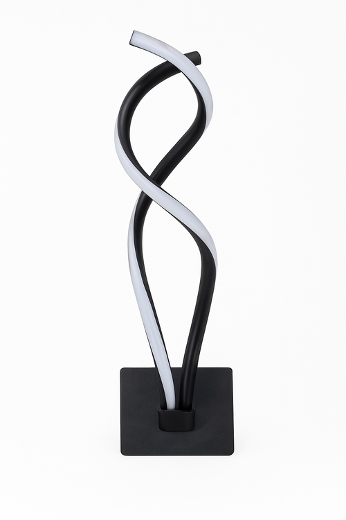 Applique murale LED spirale en aluminium Modern - vue 2 sur 3