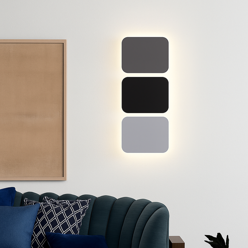 applique murale led tactile nordique simple loft décor - vue 4 sur 22
