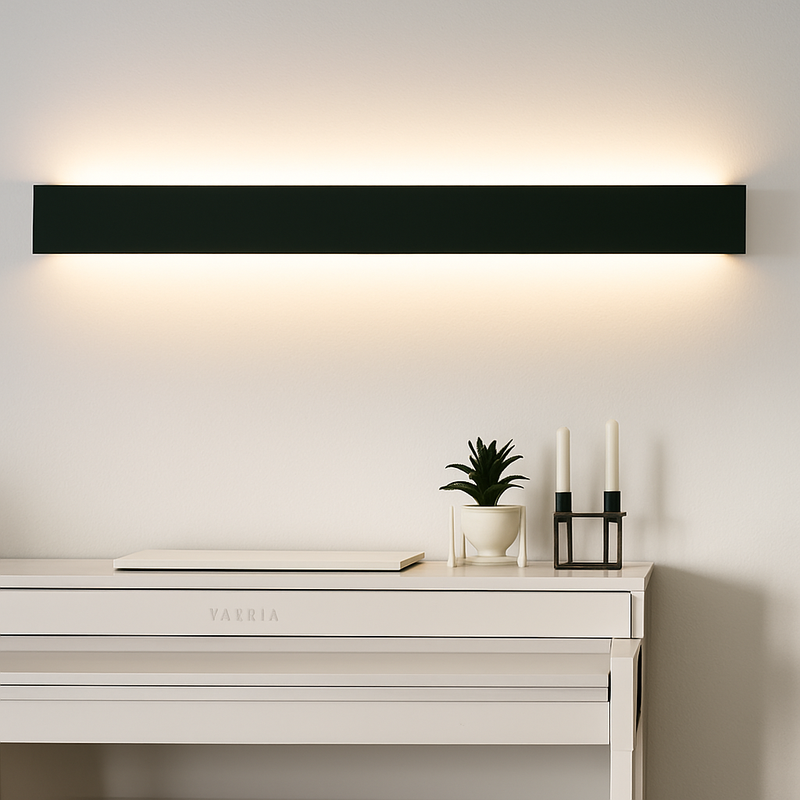 Applique murale longue en aluminium et à LED Sconce