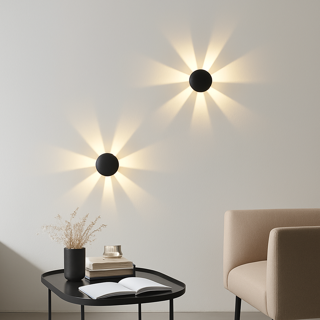 applique murale minimaliste design nordique pour décoration intérieure