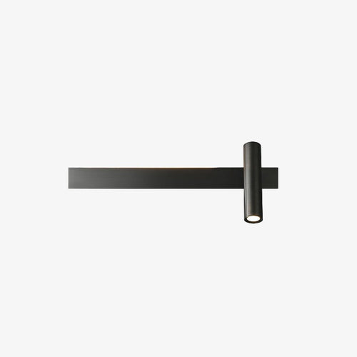 Applique murale minimaliste LED avec spot Irvinne