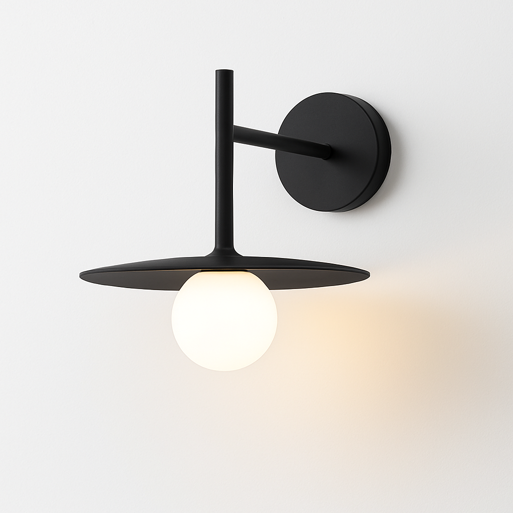 applique murale minimaliste à led style industriel rétro - vue 5 sur 12