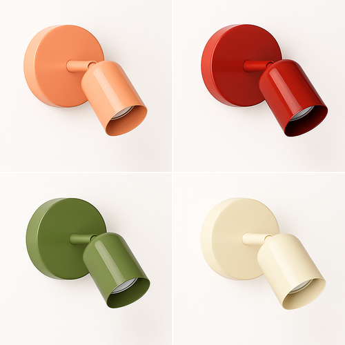 applique murale minimaliste macaron nordique pour décoration intérieure