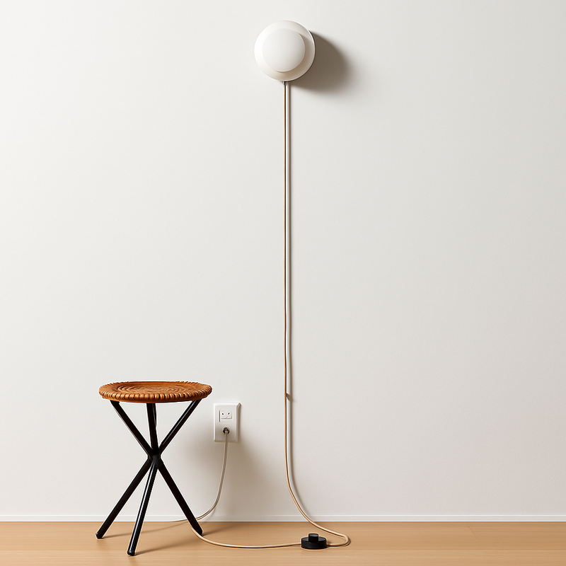 applique murale moderne boule avec interrupteur décoratif intérieur