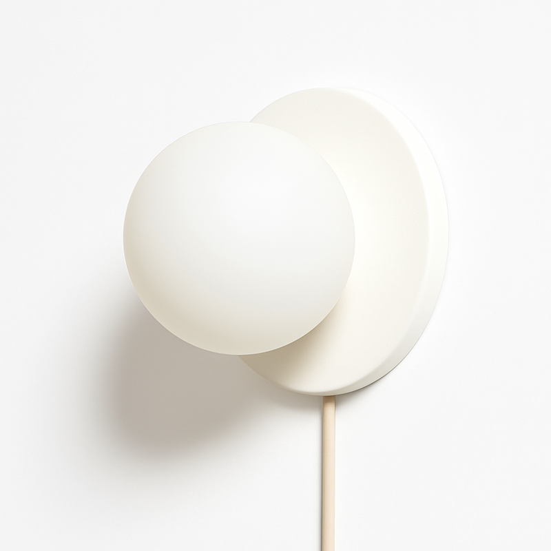 applique murale moderne boule avec interrupteur décoratif intérieur