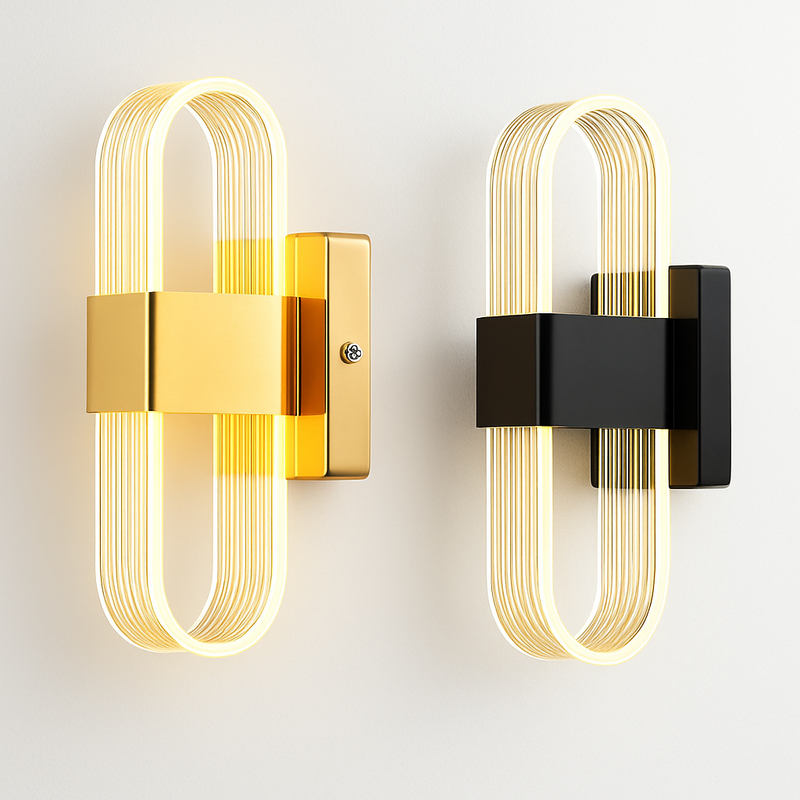 applique murale moderne en acrylique design nordique led décorative