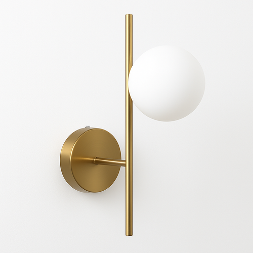 applique murale moderne en boule de verre design créatif et élégant - vue 8 sur 9
