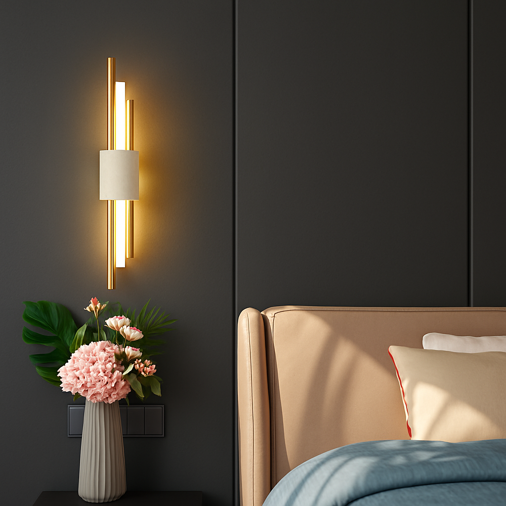 applique murale moderne en marbre pour décoration intérieure élégante - vue 4 sur 12