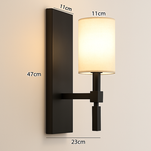 Applique murale moderne en tissu - vue 20 sur 21