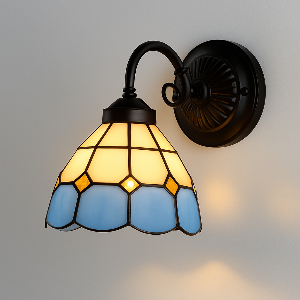 applique murale moderne en verre minimaliste avec éclairage LED - vue 13 sur 15