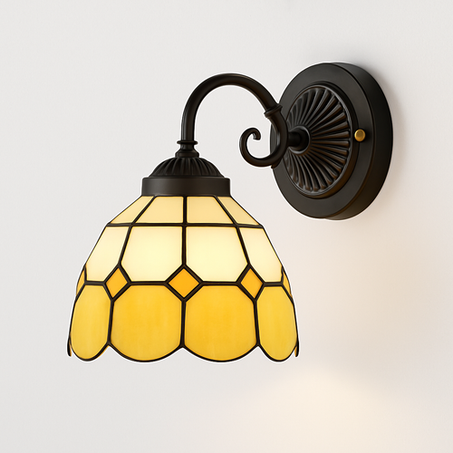 applique murale moderne en verre minimaliste avec éclairage LED - vue 15 sur 15