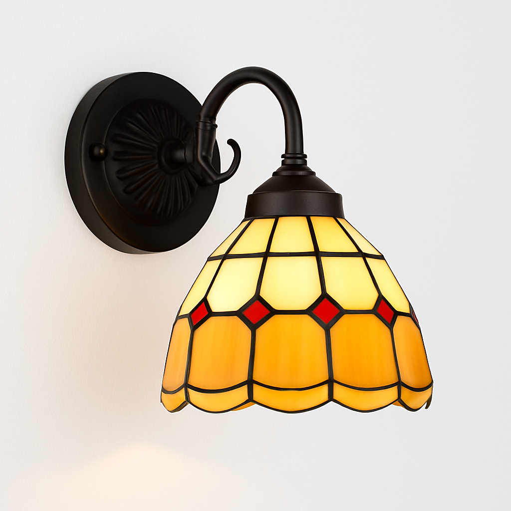 applique murale moderne en verre minimaliste avec éclairage LED - vue 15 sur 15