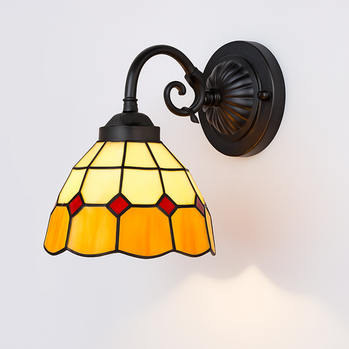 applique murale moderne en verre minimaliste avec éclairage LED - vue 5 sur 15