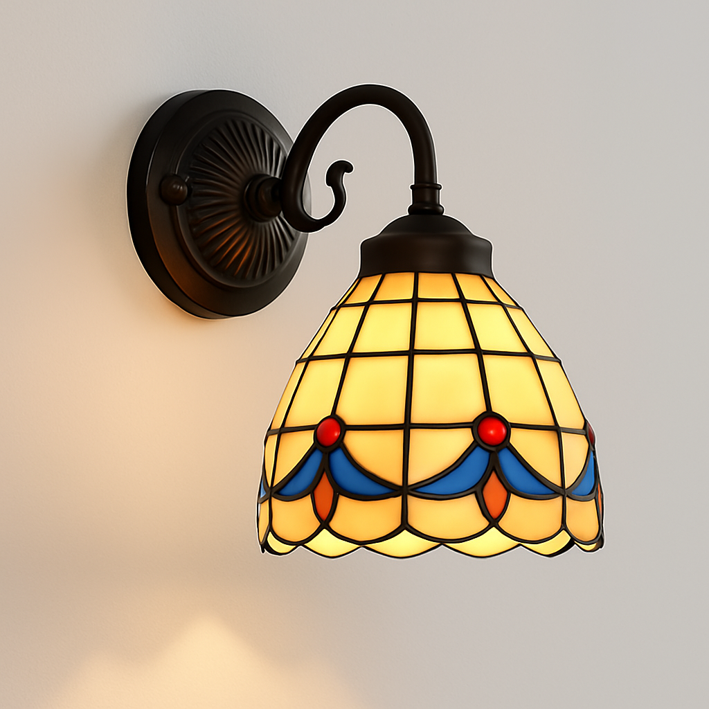 applique murale moderne en verre minimaliste avec éclairage LED - vue 9 sur 15