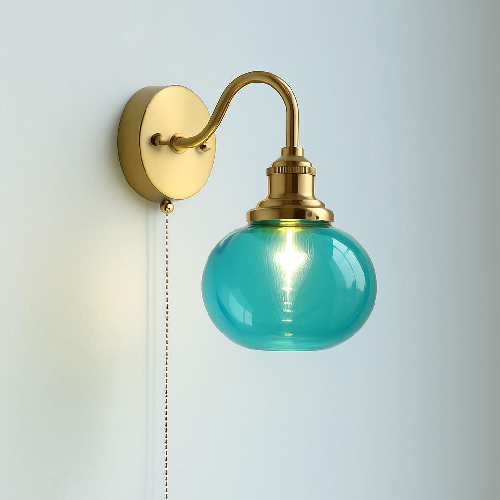 Applique murale moderne LED avec chaîne et interrupteur - vue 11 sur 23