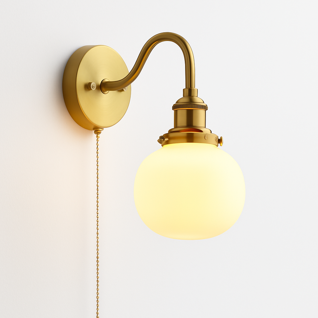 Applique murale moderne LED avec chaîne et interrupteur - vue 12 sur 23