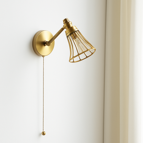 Applique murale moderne LED avec chaîne et interrupteur - vue 5 sur 23