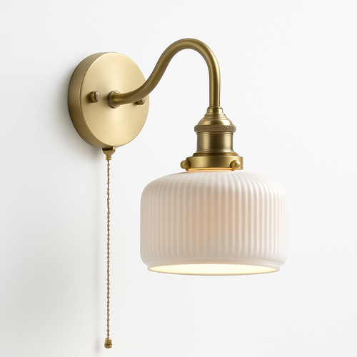 Applique murale moderne LED avec chaîne et interrupteur - vue 11 sur 23
