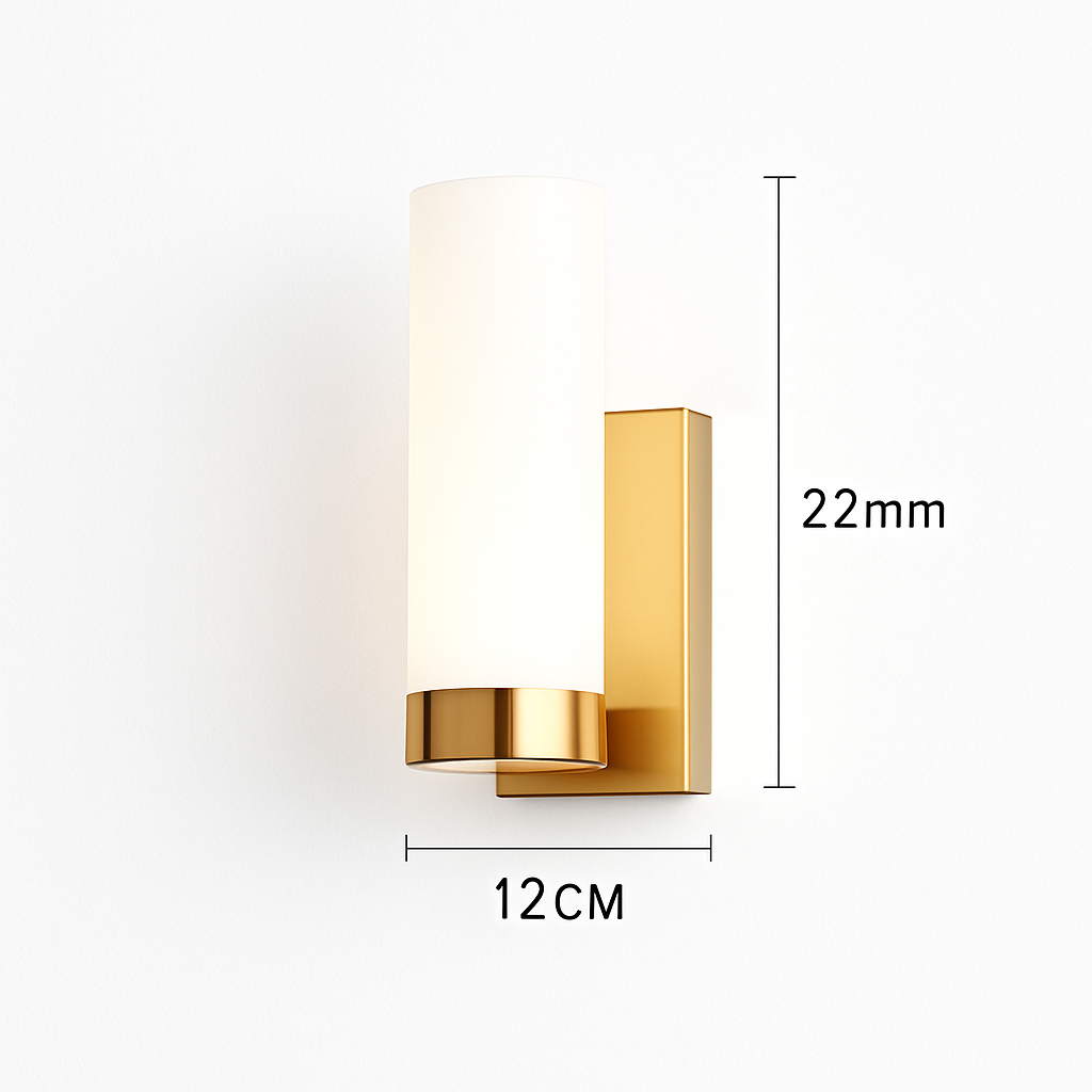 Applique murale moderne LED en verre Markle - vue 6 sur 12