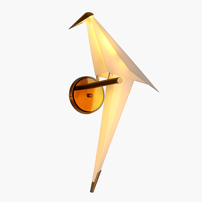Modern Bird Design Wall Sconce