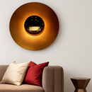 applique murale moderne ronde design loft nordique éclairage intérieur