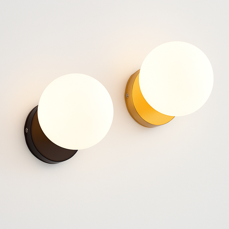 applique murale morden en verre nordique pour décoration