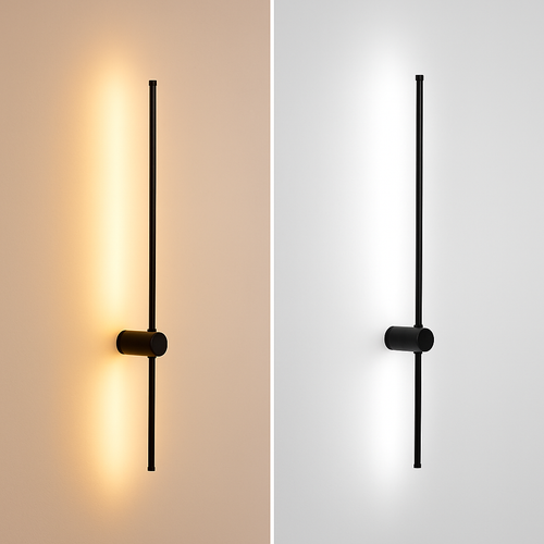 applique murale nordique minimaliste moderne longue bande - vue 3 sur 18