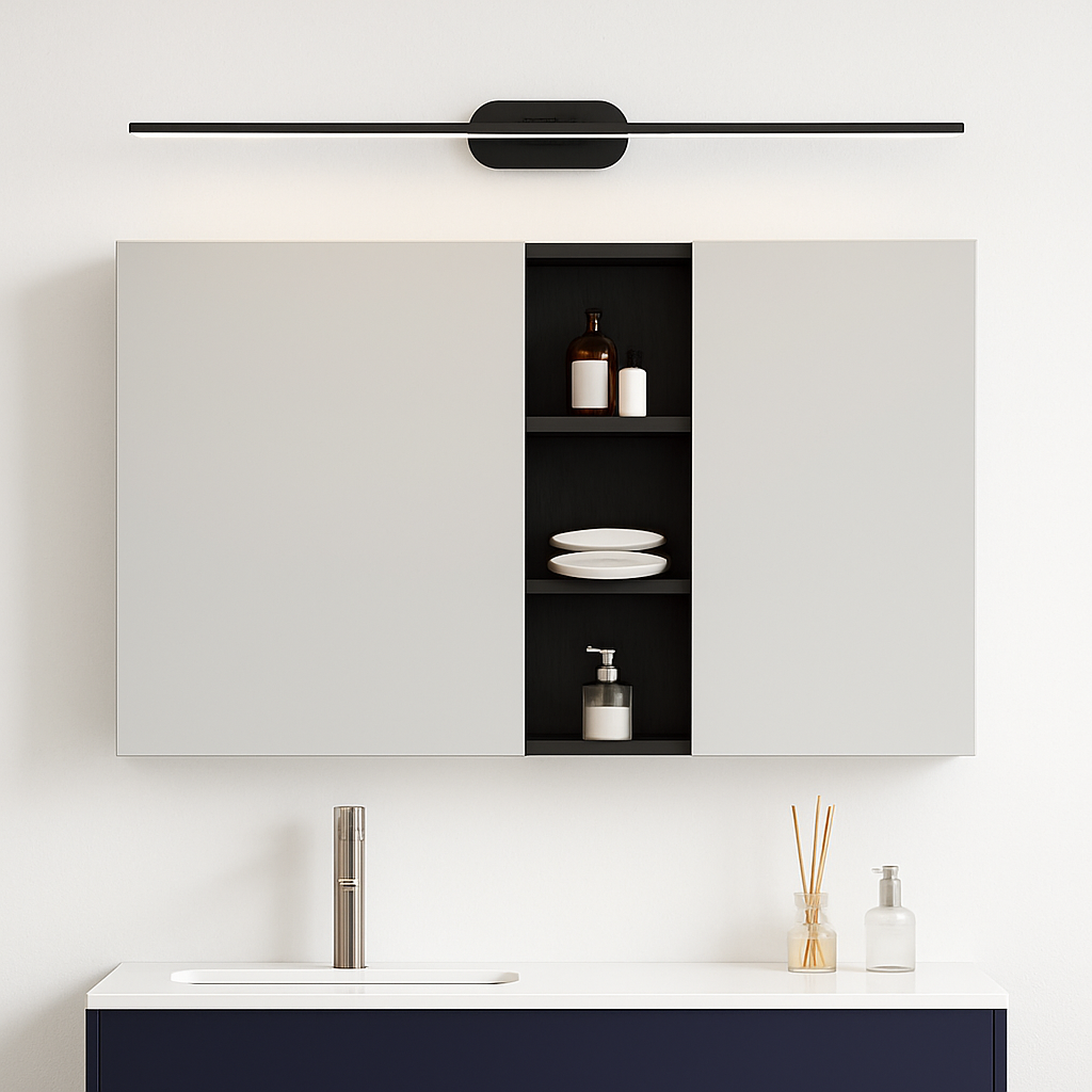 applique murale réglable 180 degrés pour miroir de toilette - vue 4 sur 12