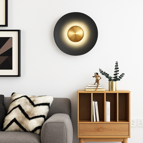 applique murale ronde décorative pour intérieur moderne - vue 3 sur 11