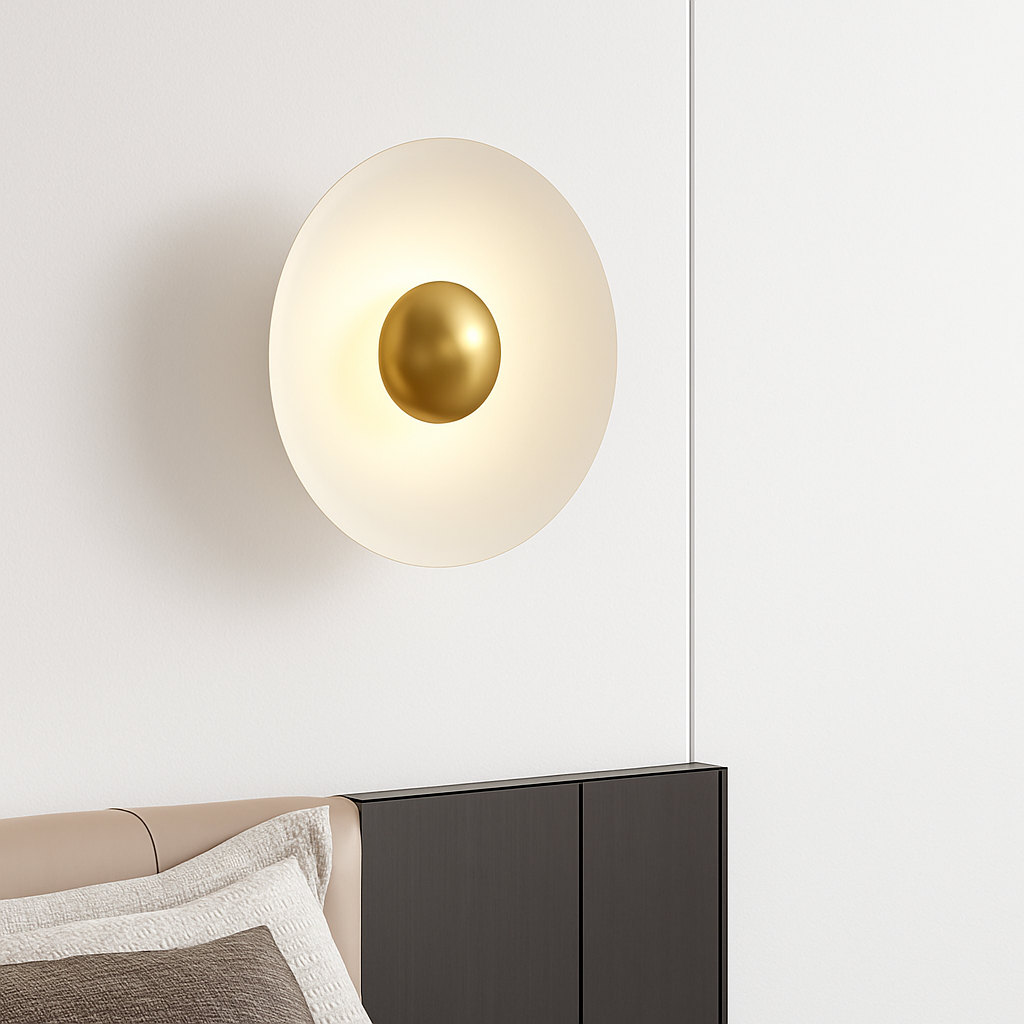 applique murale ronde décorative pour intérieur moderne - vue 3 sur 11